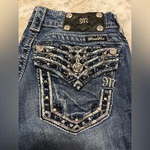 💜miss me jeans. Low rise bootcut